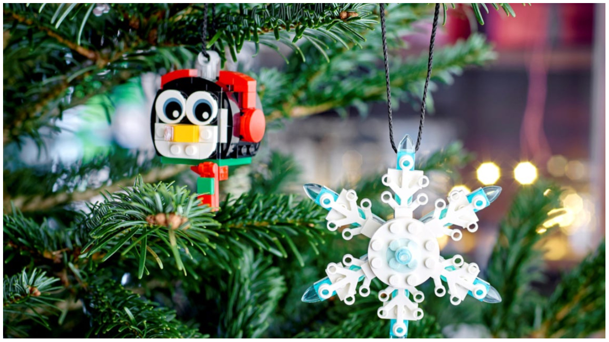 LEGO go for greener alternatives to Christmas decorations