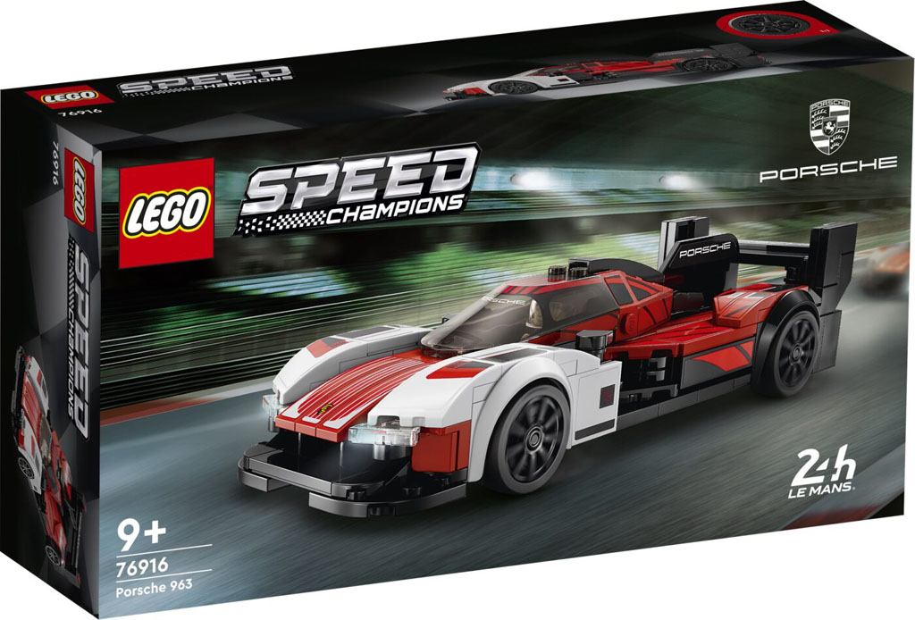 LEGO Speed Champions 76916 Porsche 963 box front 1