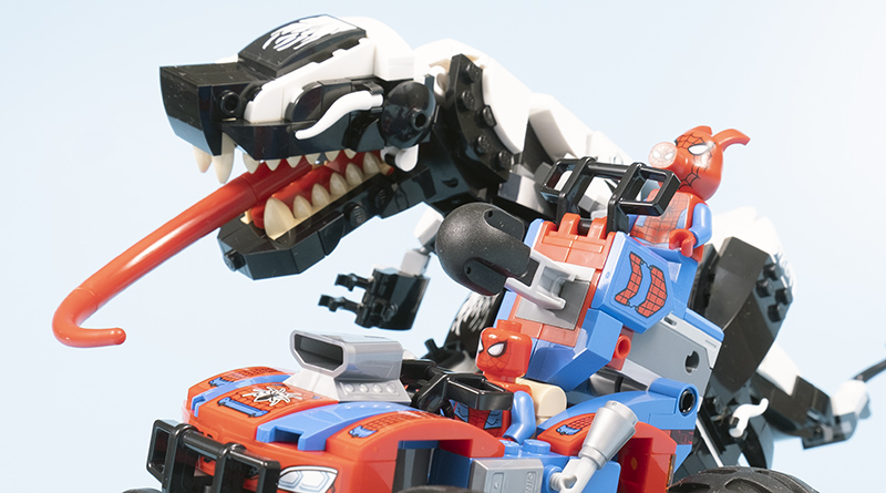 LEGO Marvel Spider-Man 76151 Venomosaurus Ambush review