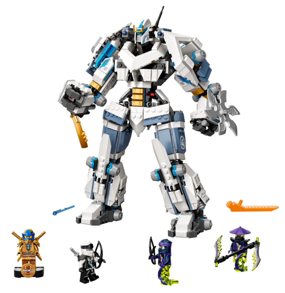 LEGO NINJAGO 71738 Zanes Titan Mech Battle