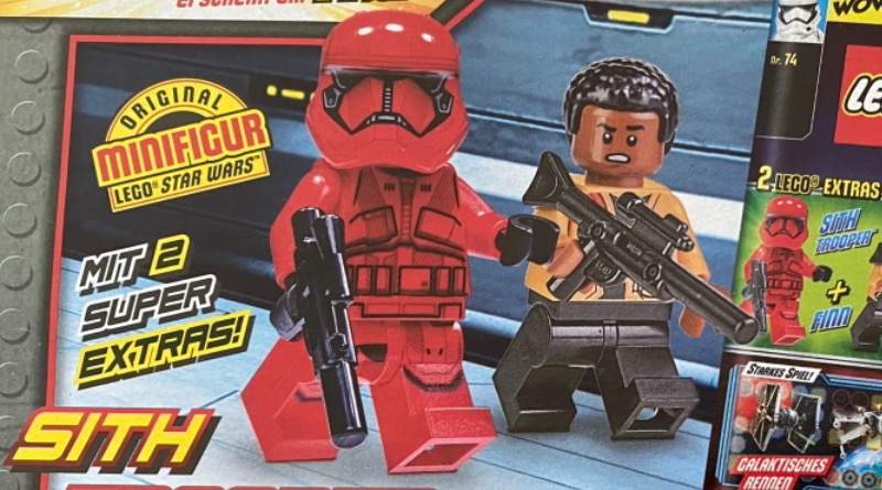 Next month’s LEGO Star Wars magazine includes two free minifigures