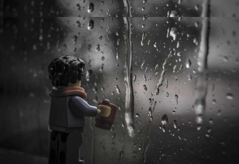 Brick Pic of the Day: Rain,  rain go away