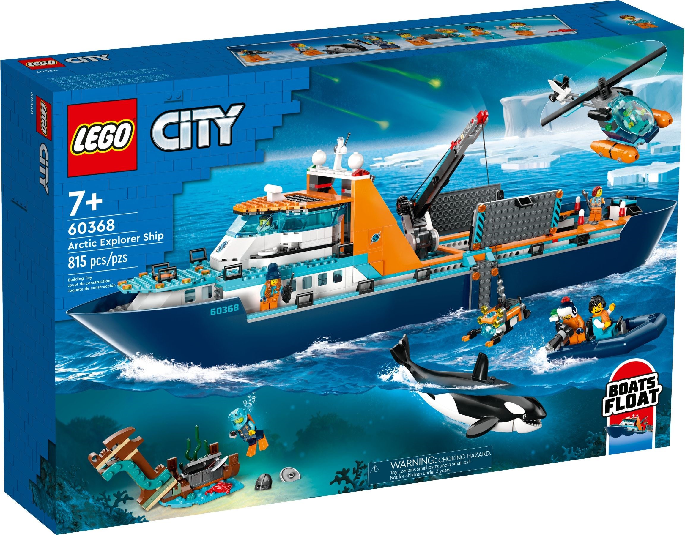 LEGO City 60368 Arctic Explorer Ship 1