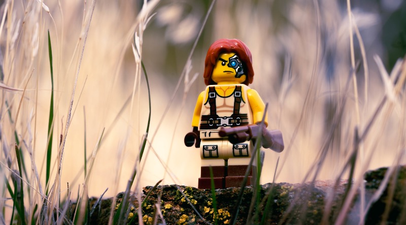 Brick Pic of the Day: Angry cyborg