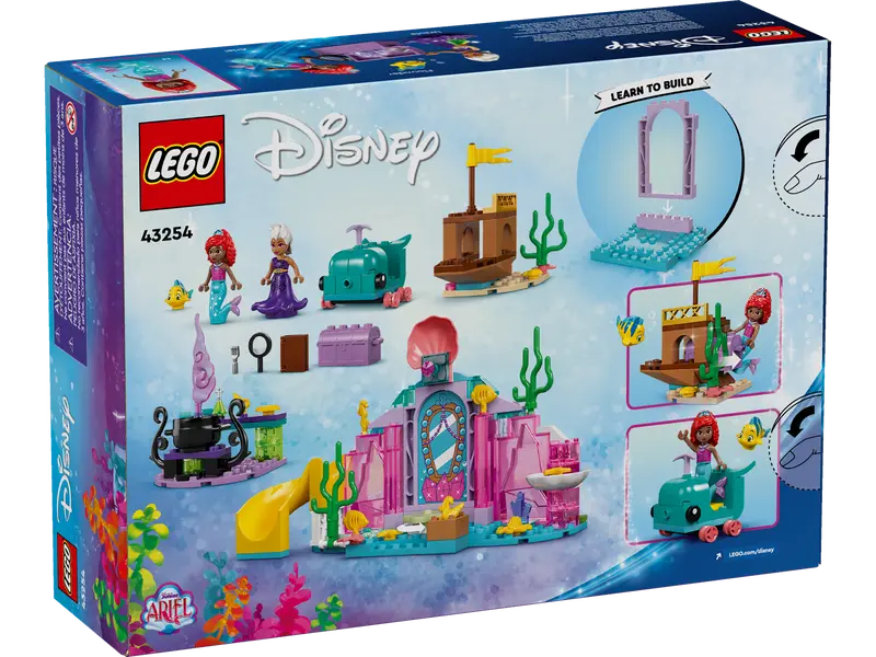 LEGO Disney 43254 Ariels Crystal Cavern Box