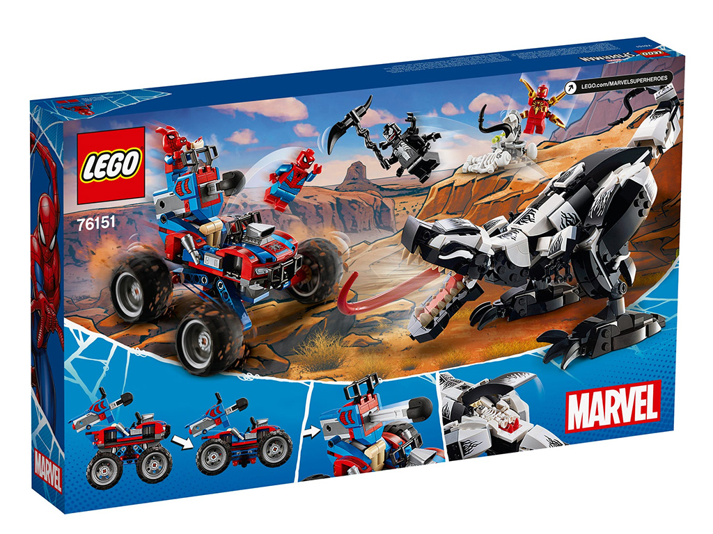 LEGO Marvel Spider Man 76151 Venomosaurus Ambush 9