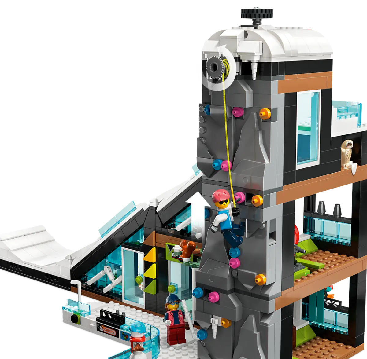 LEGO City 60366 Ski and Climbing Center 3