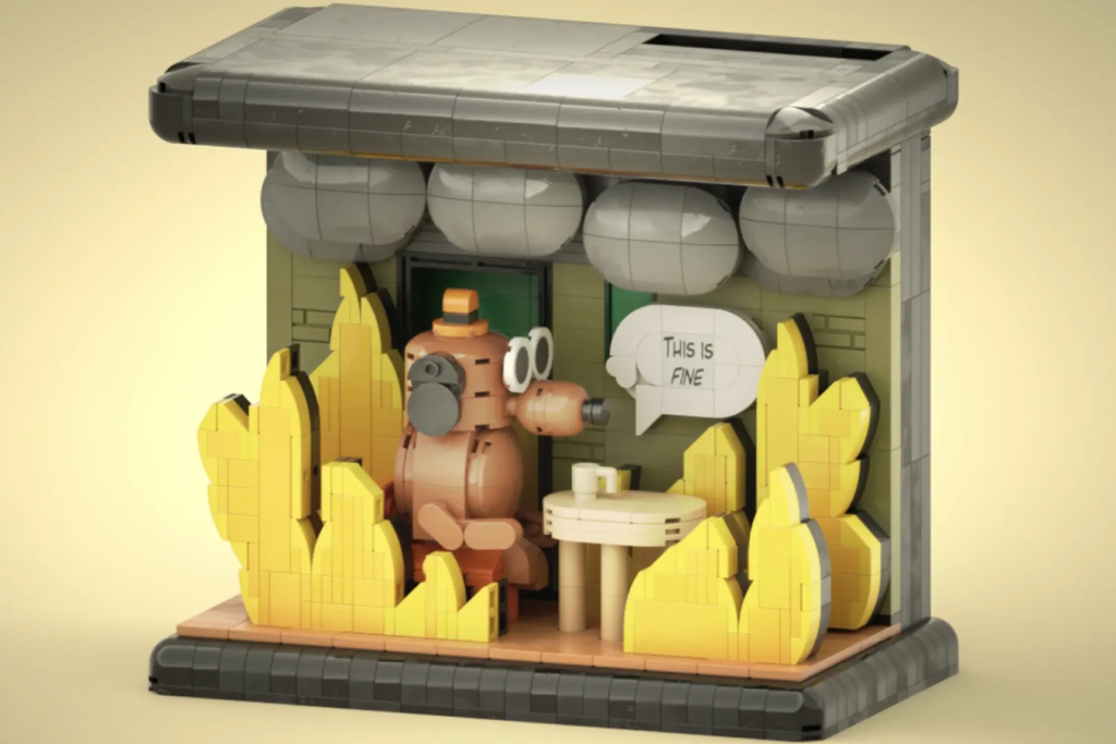 LEGO Ideas This is Fine 1 1024x683