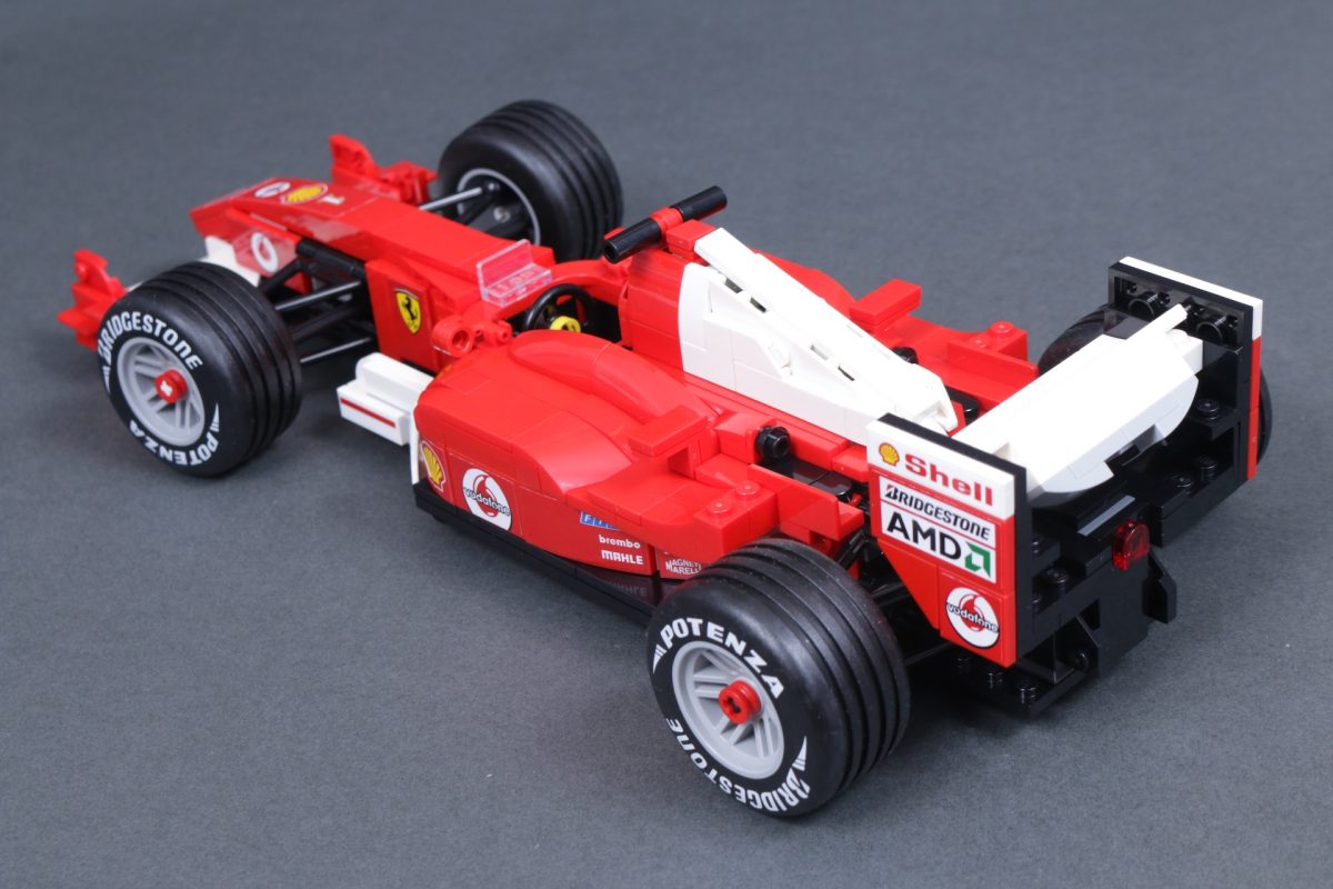 LEGO Icons Ferrari 11375 F2004 Michael Schumacher review 12 1200x800