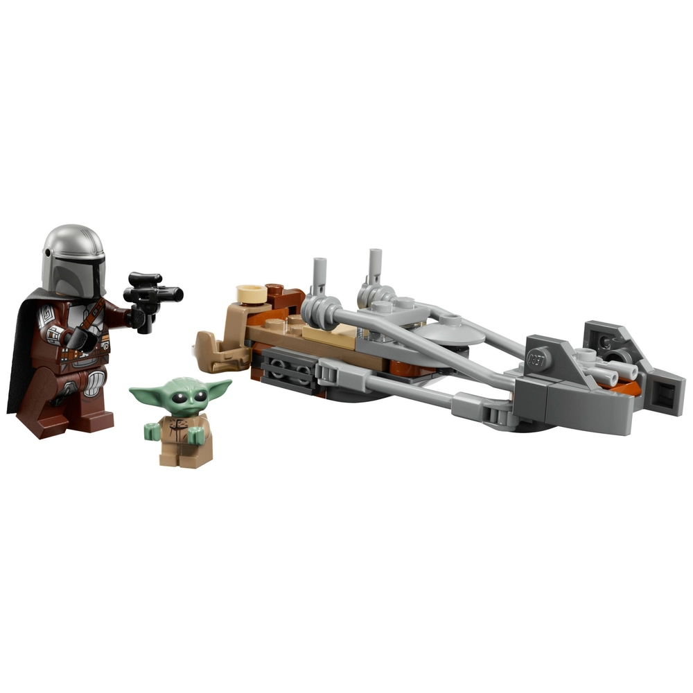 LEGO Star Wars 75436 The Mandalorian Grogus Speeder Bike Set 2
