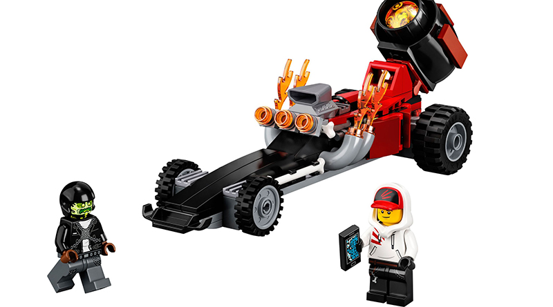 Last day for free LEGO Hidden Side 40408 Drag Racer promotion