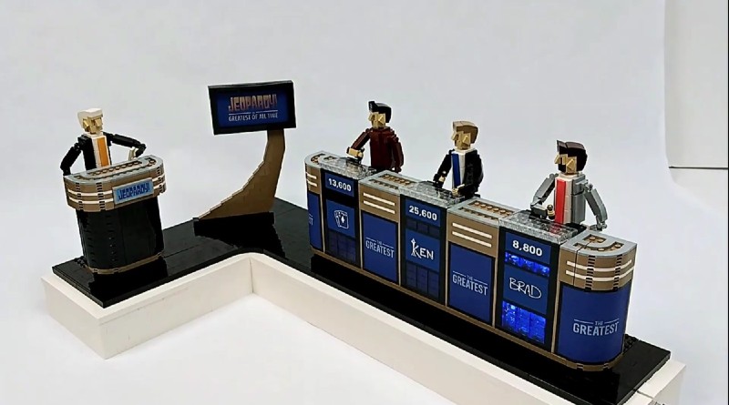 LEGO fan creates moving Jeopardy! model as tribute to host