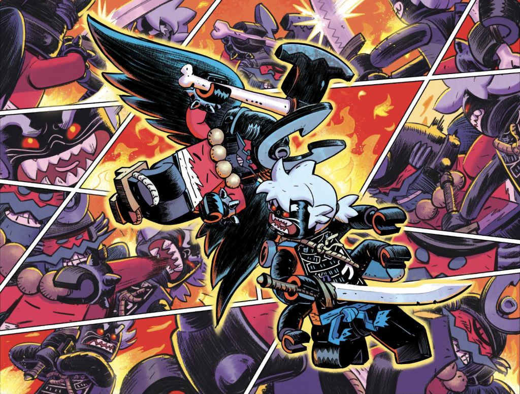LEGO NINJAGO Comic Book Art 1024x777