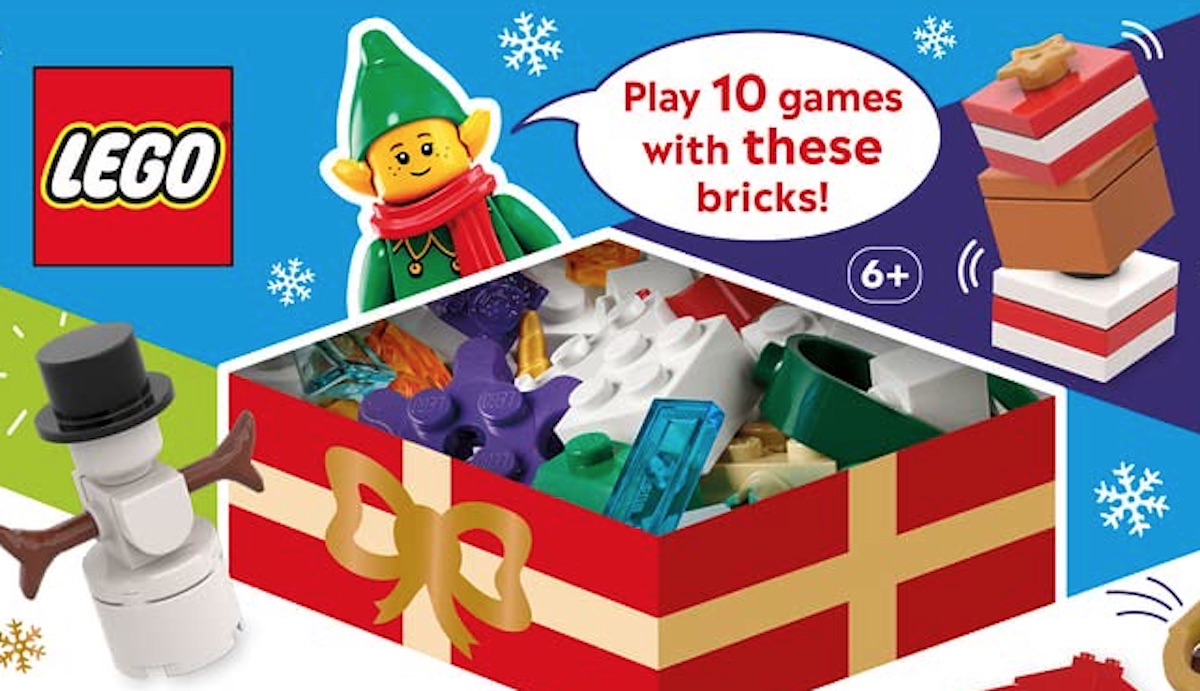First look at The LEGO Holiday Games Book arriving in 2023