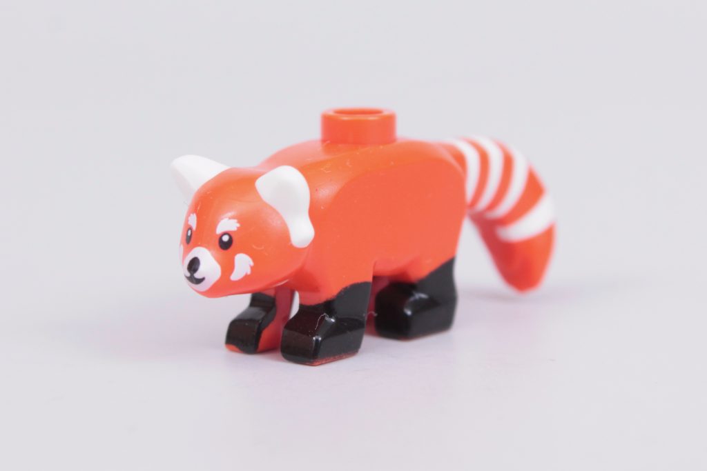 LEGO City 60424 Jungle Explorer ATV Red Panda Mission red panda close up 1024x683