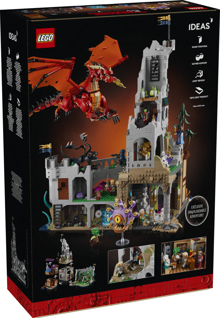 LEGO Ideas 21348 Dungeons Dragons Red Dragons Tale 2 709x1024