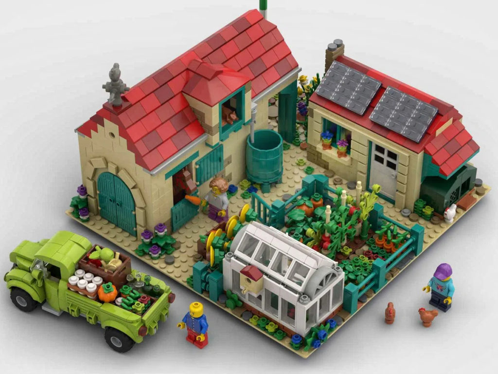 LEGO Ideas farm overview