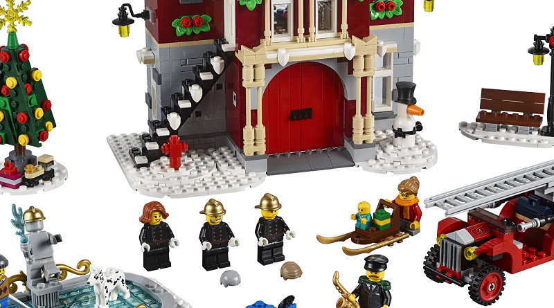 LEGO Creator Expert 10263 Winter Village Fire Station is back in stock