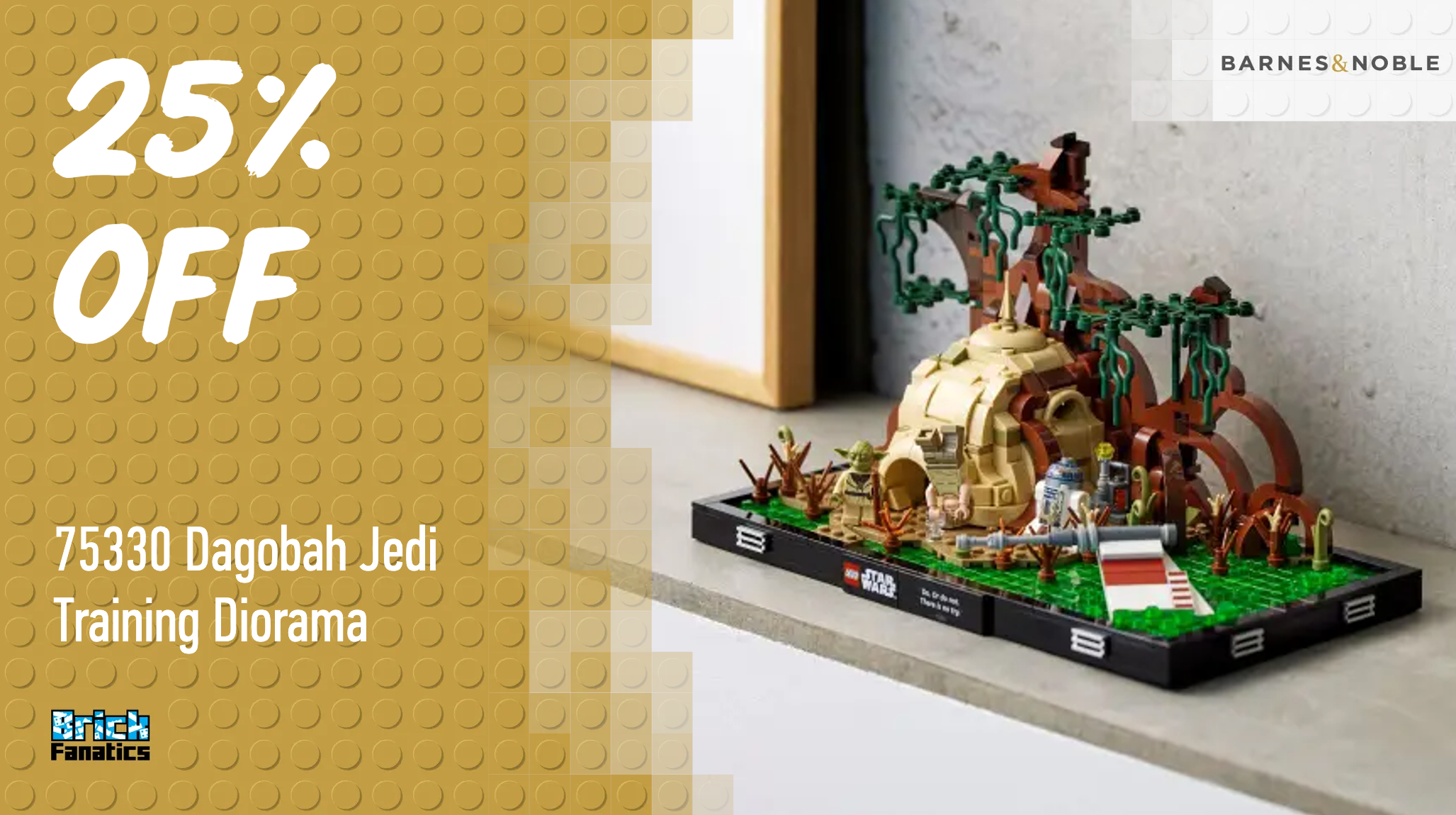 Final discount on two retiring LEGO Star Wars dioramas