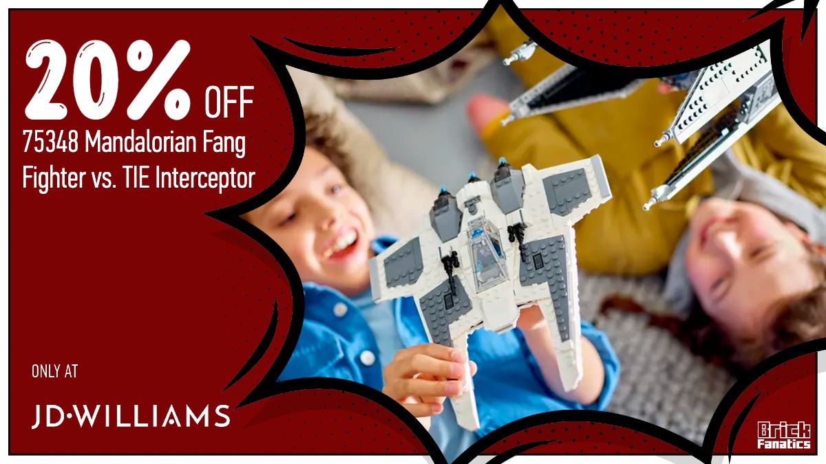 Get two LEGO Star Wars ships in one set - plus 20% off