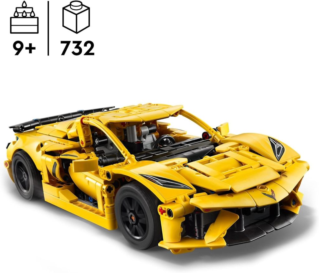 LEGO Technic 42205 Chevrolet Corvette Stingray 4 1024x875