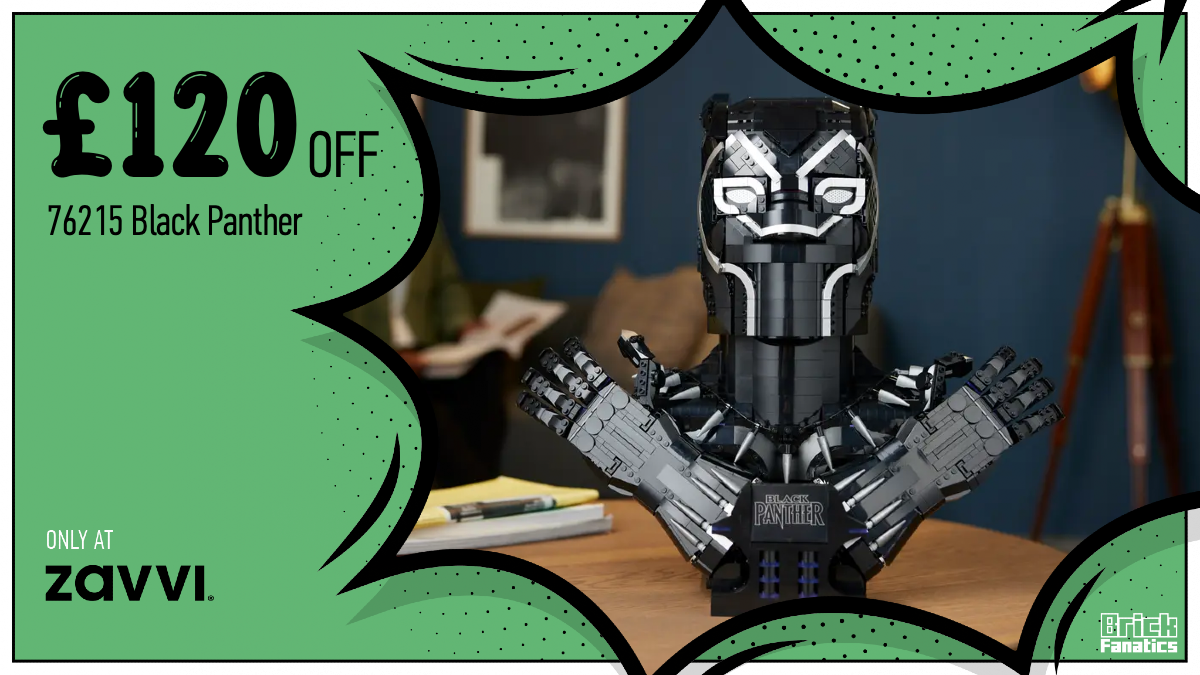 Save a massive £120 on soon-to-retire LEGO Marvel 76215 Black Panther