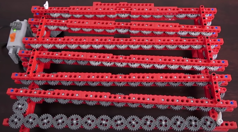 What would you do with 111 LEGO gears?