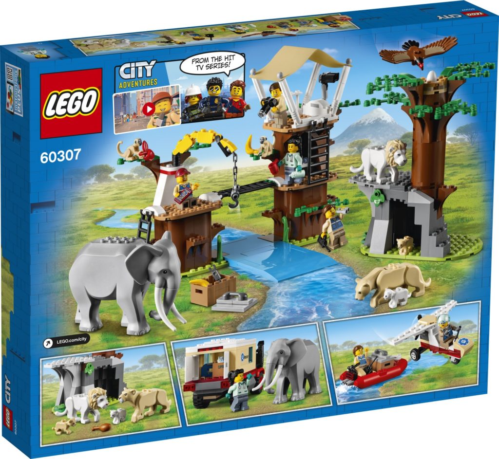 LEGO CITY 60307 Animal Rescue Camp 2