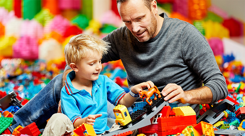 LEGO bricks lead boys to better navigation, book claims