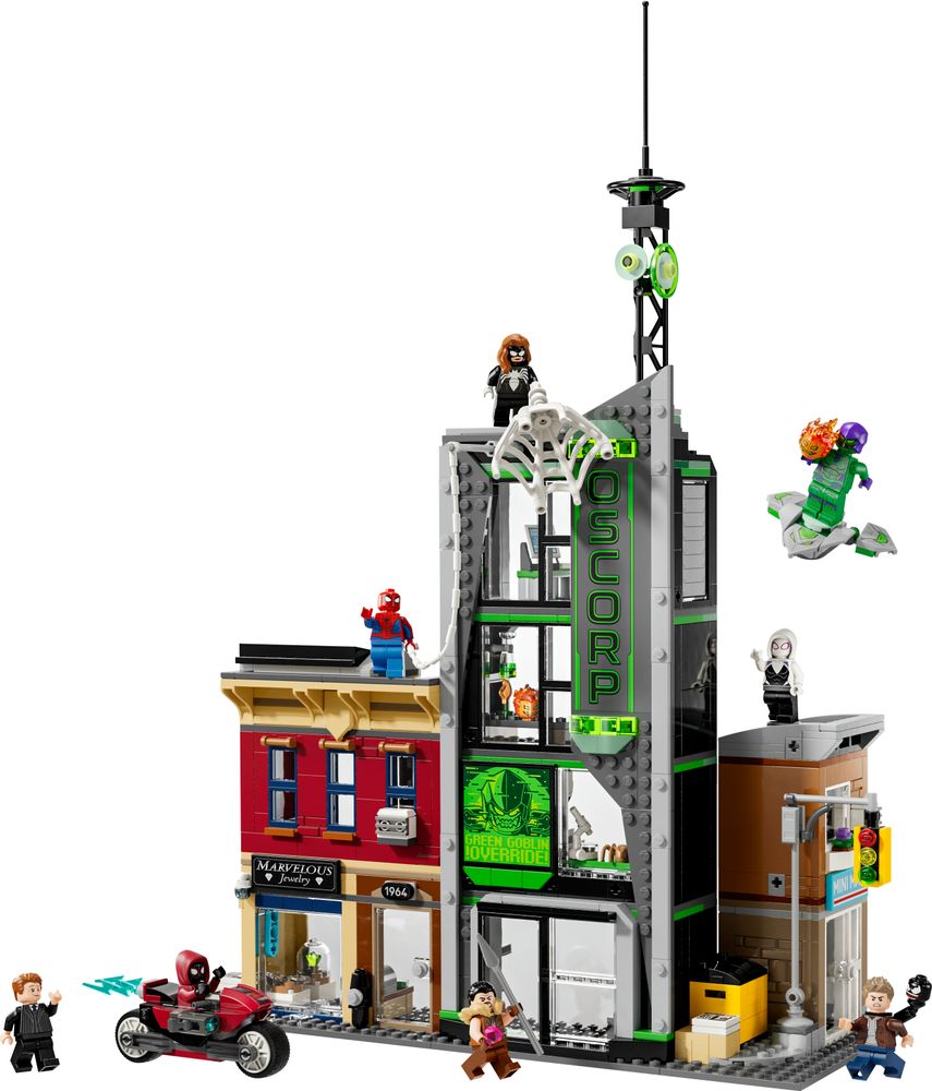 LEGO Marvel 76324 Spider Man vs. Oscorp 4