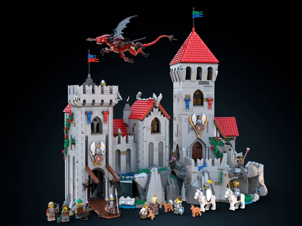 dragon spire thunderdeer bricklink series 9 1024x768