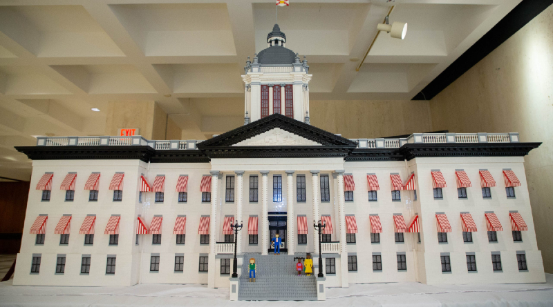 LEGOLAND Florida displays huge Historic Capitol model in real building