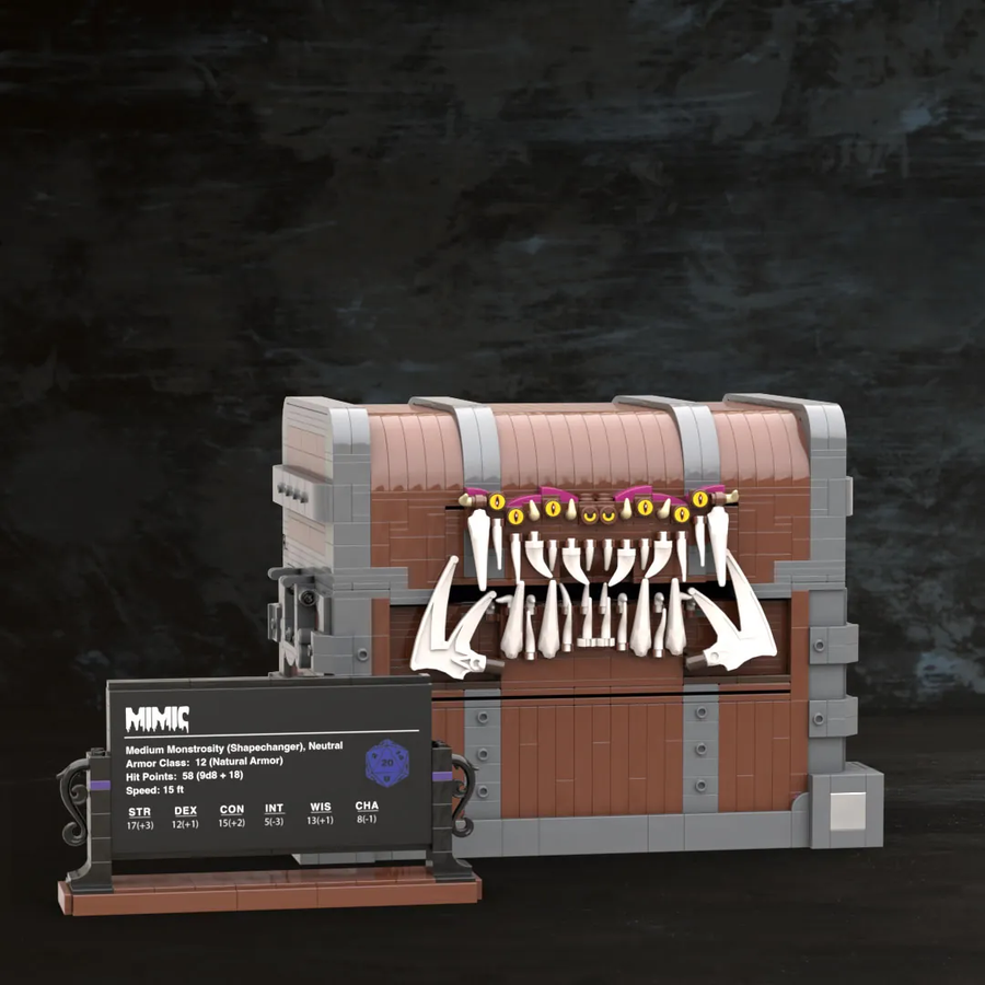 LEGO Ideas Dungeons Dragons Transforming Mimic