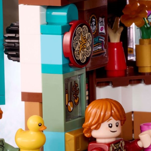 LEGO Harry Potter 76437 the burrow collectors edition clock
