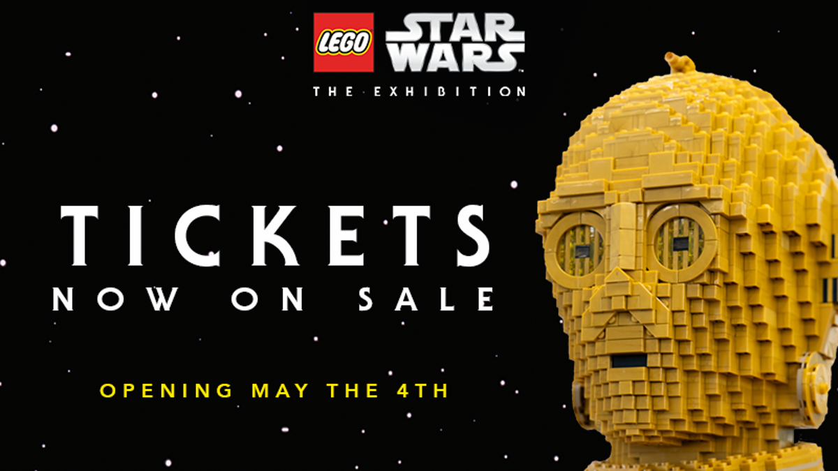 LEGO Star Wars: The Exhibition tickets now available