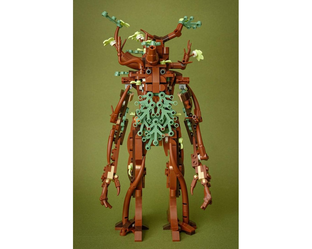 Rebrickable terauma Treebeard LEGO Ideas 21365 Love Birds alt build 3