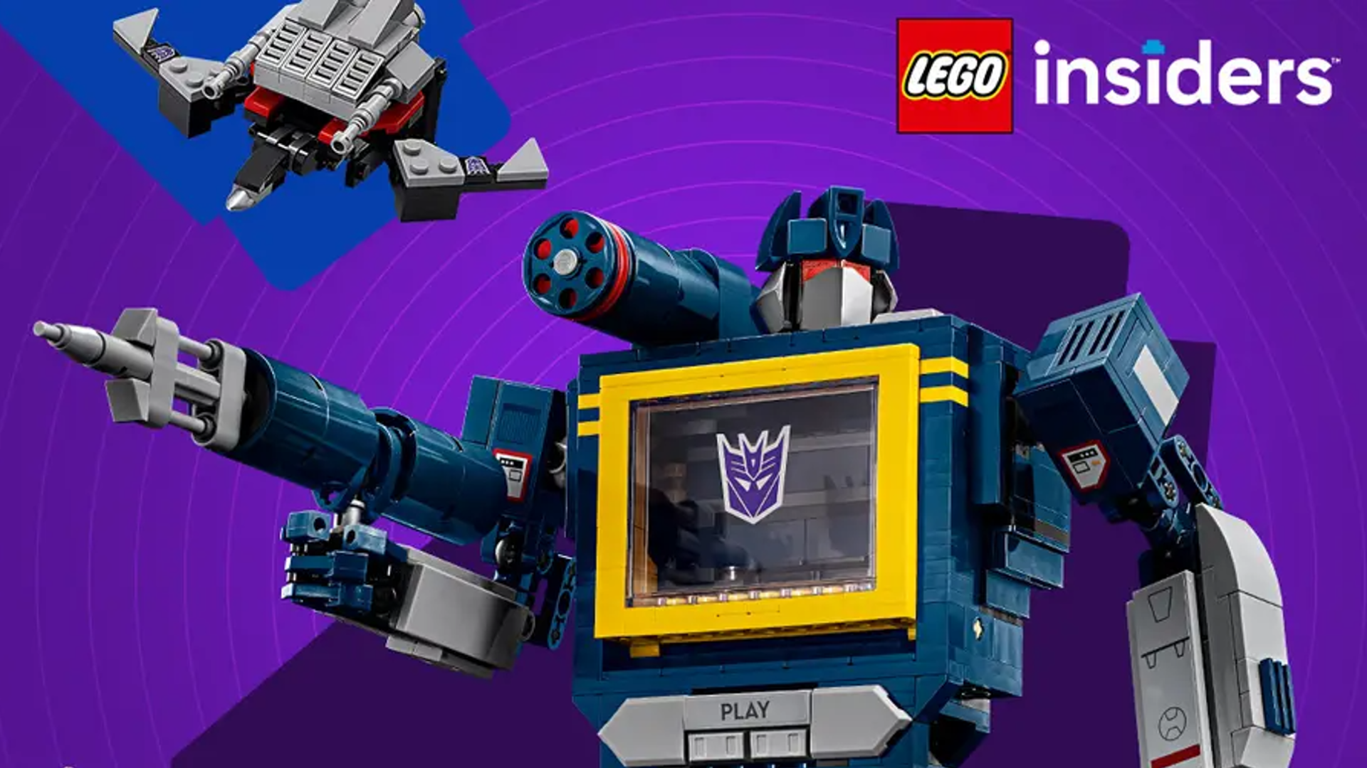 LEGO Insiders get first shot at 10358 Transformers: Soundwave