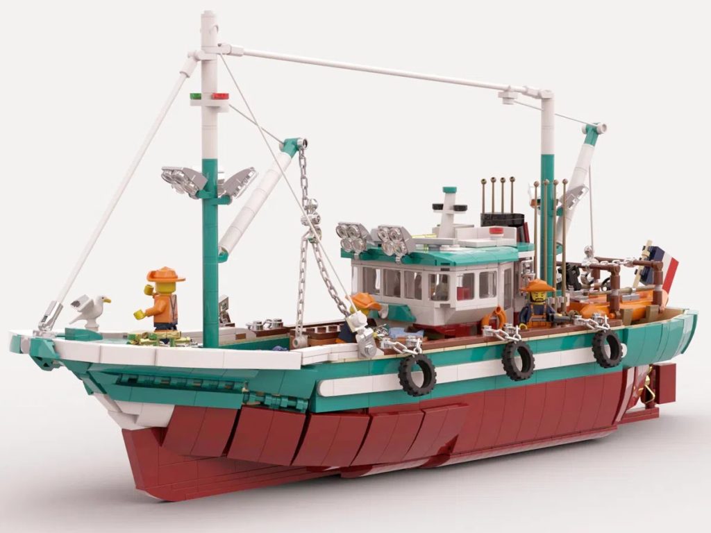 BrickLink Designer Program The Great Fishing Boat