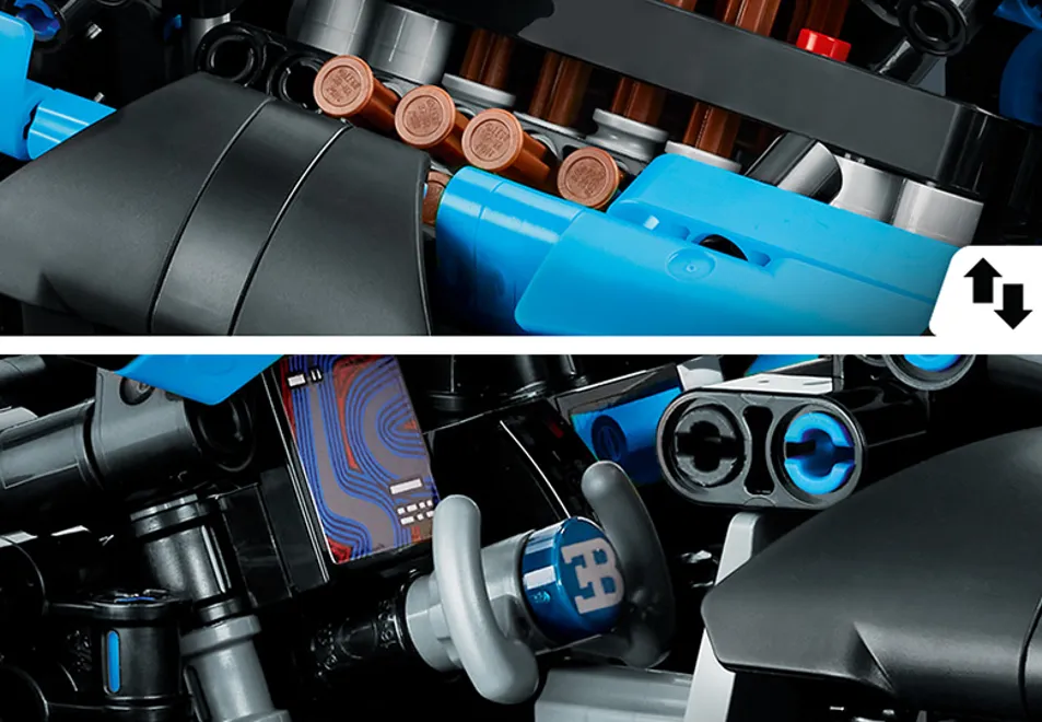 LEGO 42162 Bugatti Bolide Agile Blue 3