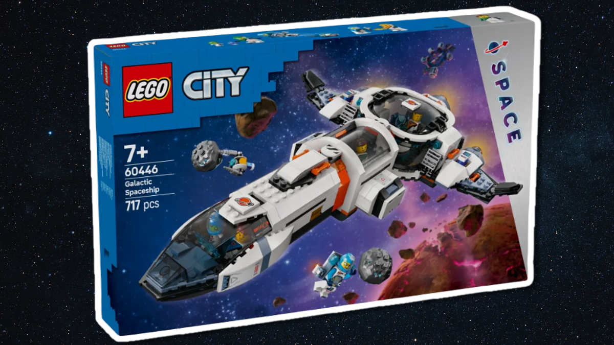 LEGO City blasts off again in 2025 with 60446 Galactic Spaceship