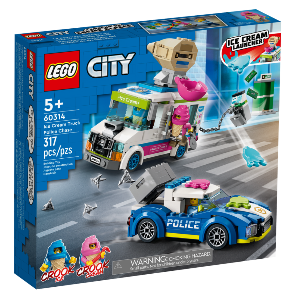 60314 Ice Cream Truck Police Chase box