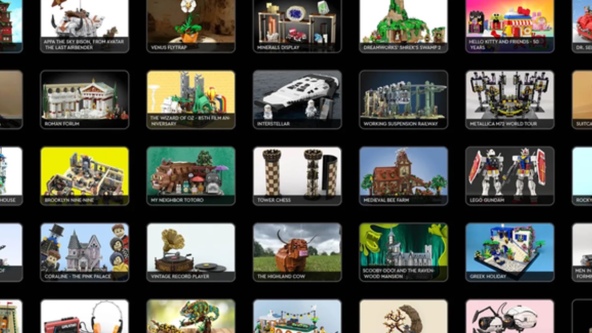 47 LEGO Ideas projects rejected in first 2024 review