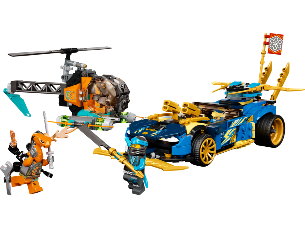 LEGO NINJAGO 71776 Jay and Nyas Race Car EVO 5 1024x768