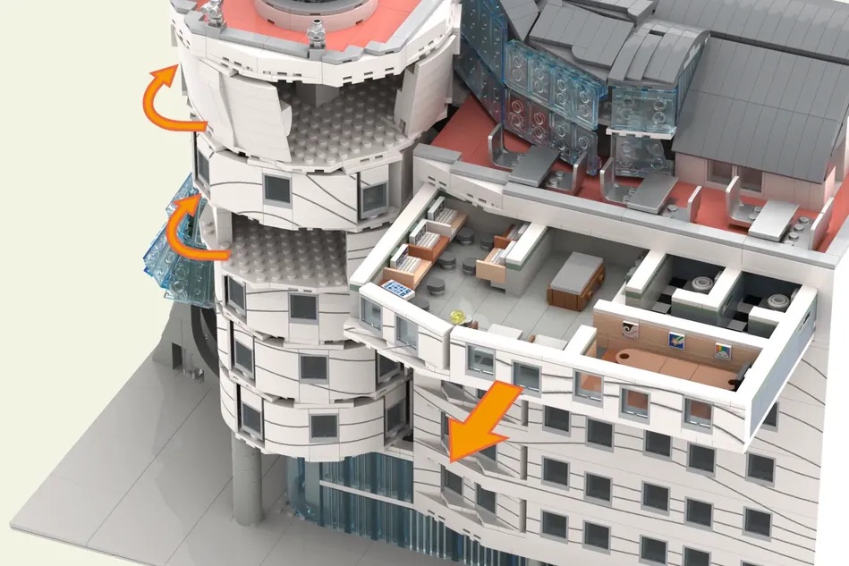 LEGO Ideas Dancing House Prague 3