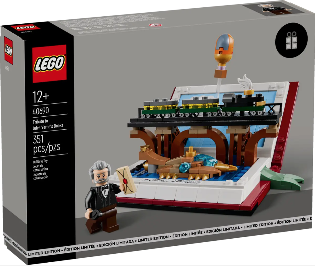 LEGO 40690 Tribute to Jules Vernes Books box front 1024x864