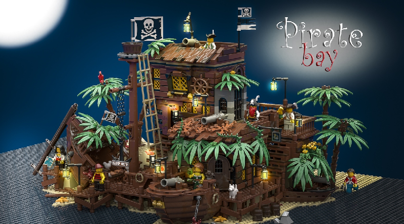LEGO Ideas The Pirate Bay set announced