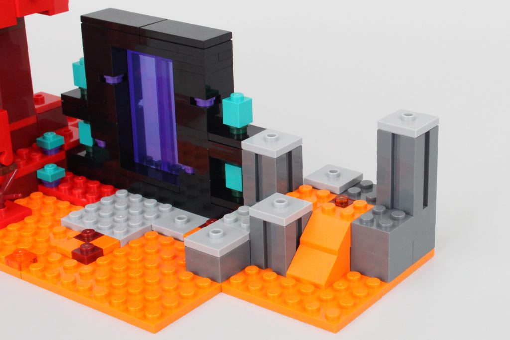 LEGO Minecraft 21255 The Nether Portal Ambush review 14 1024x683