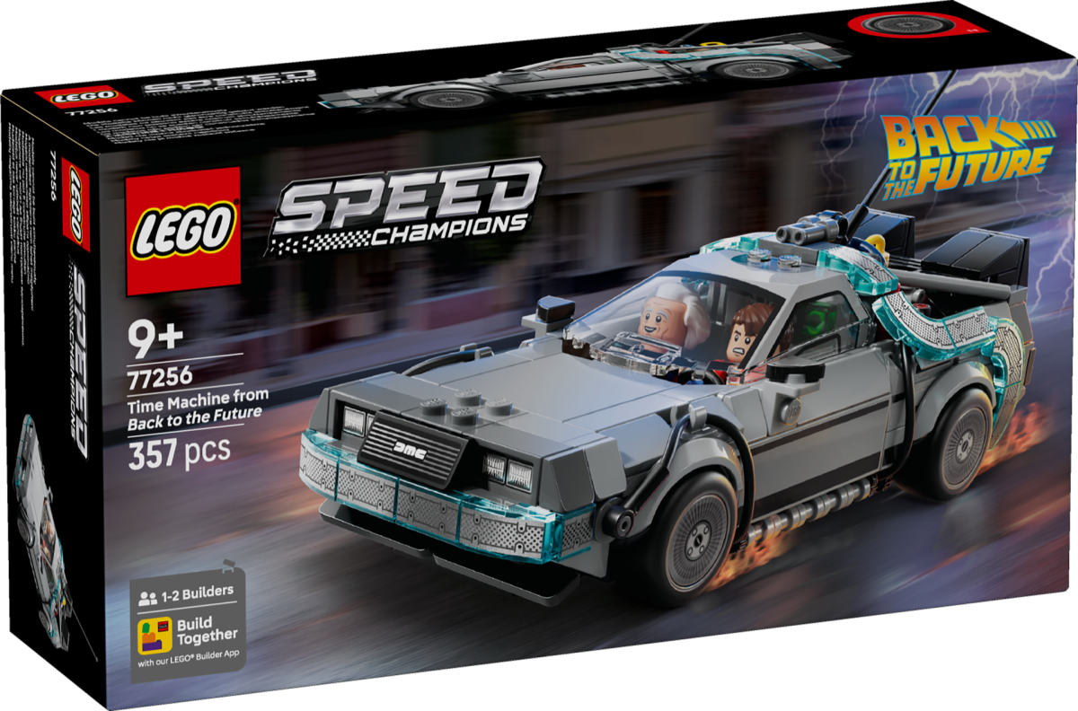 LEGO Speed Champions 77256 Time Machine from Back to the Future 1 1200x792