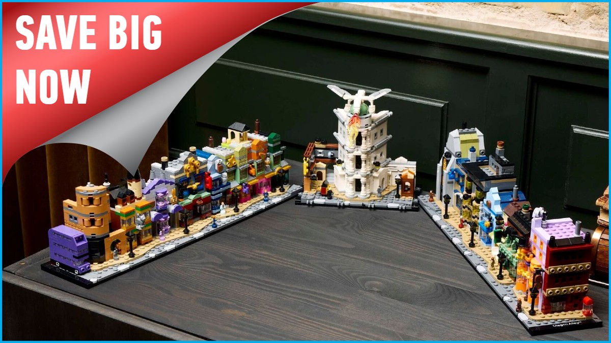 Best price yet on LEGO Harry Potter Diagon Alley display