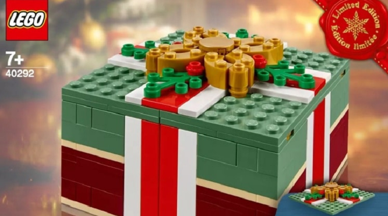 LEGO 40292 Christmas Gift Box promotion for Brick Friday